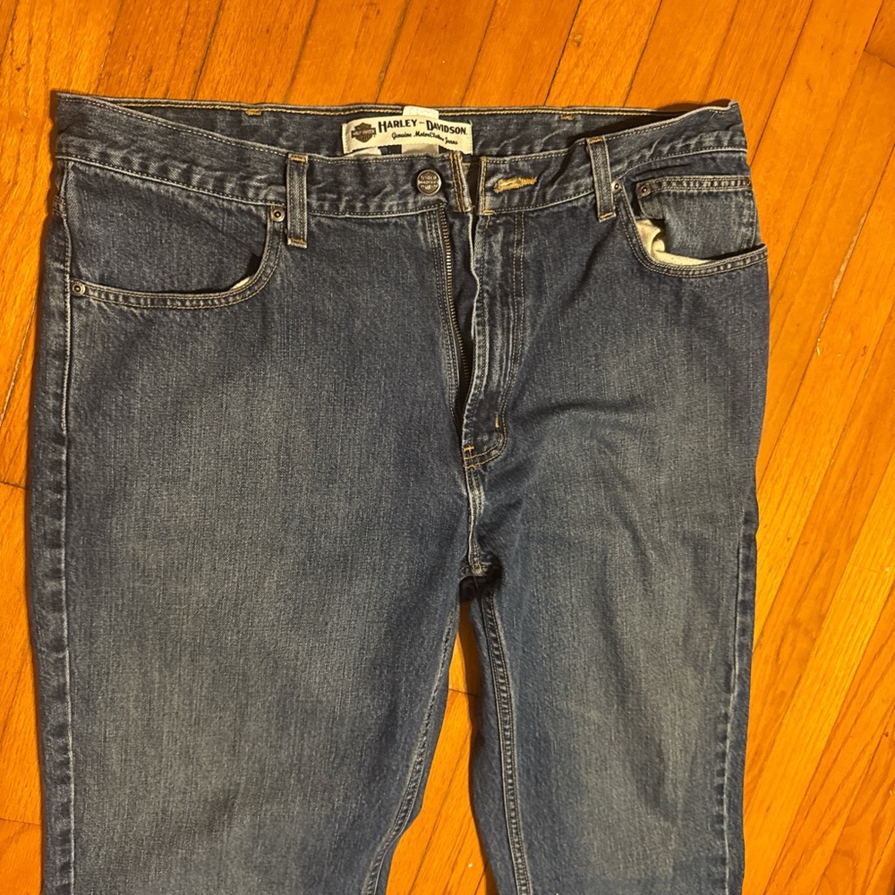 Harley-Davidson Men's Blue Jeans
